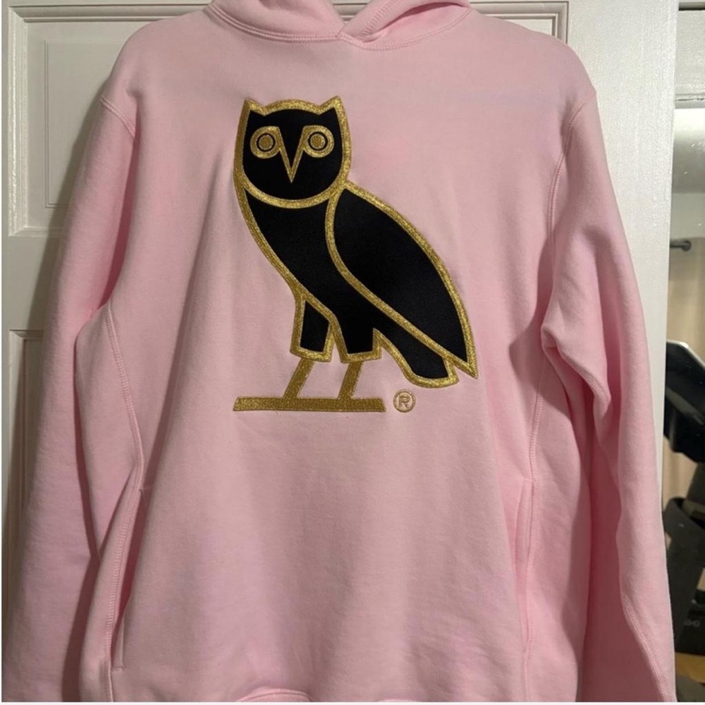 Pink OVO Drake Hoodie